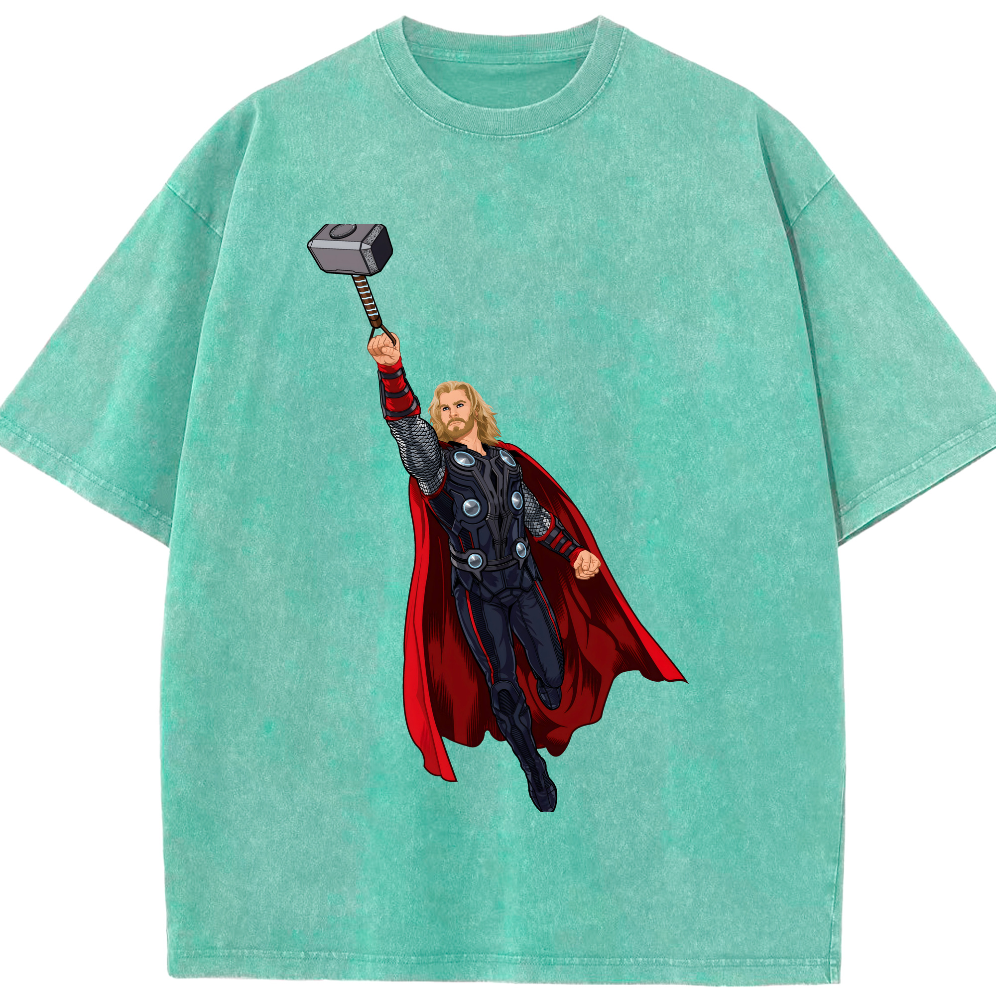 （画像用） アベンジャーズ The Avengers 綿100% ヴィンテージ風 半袖Tシャツ（フロントプリント）